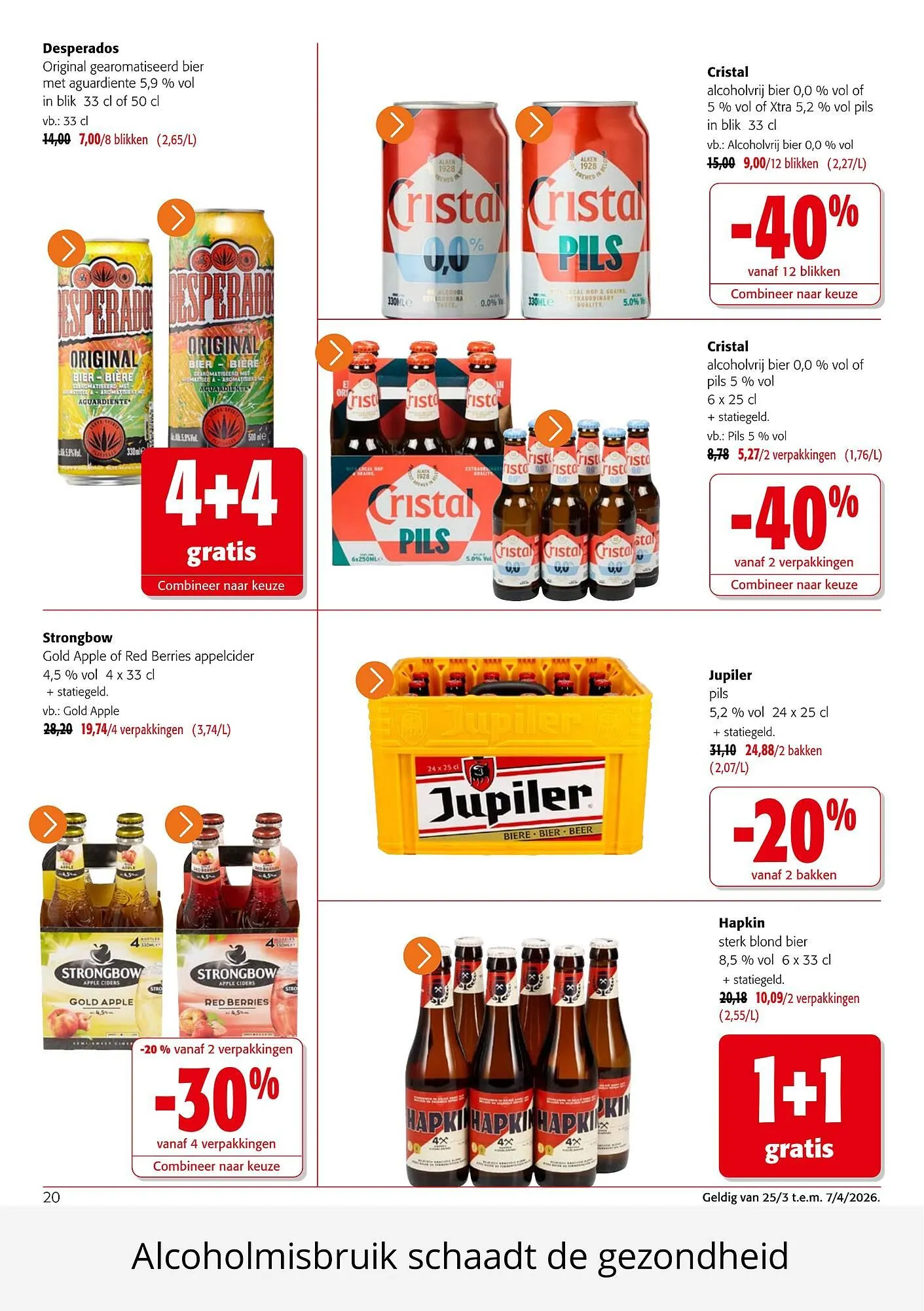 Colruyt folder van 25 maart tot 7 april 2026 - folder pagina 20