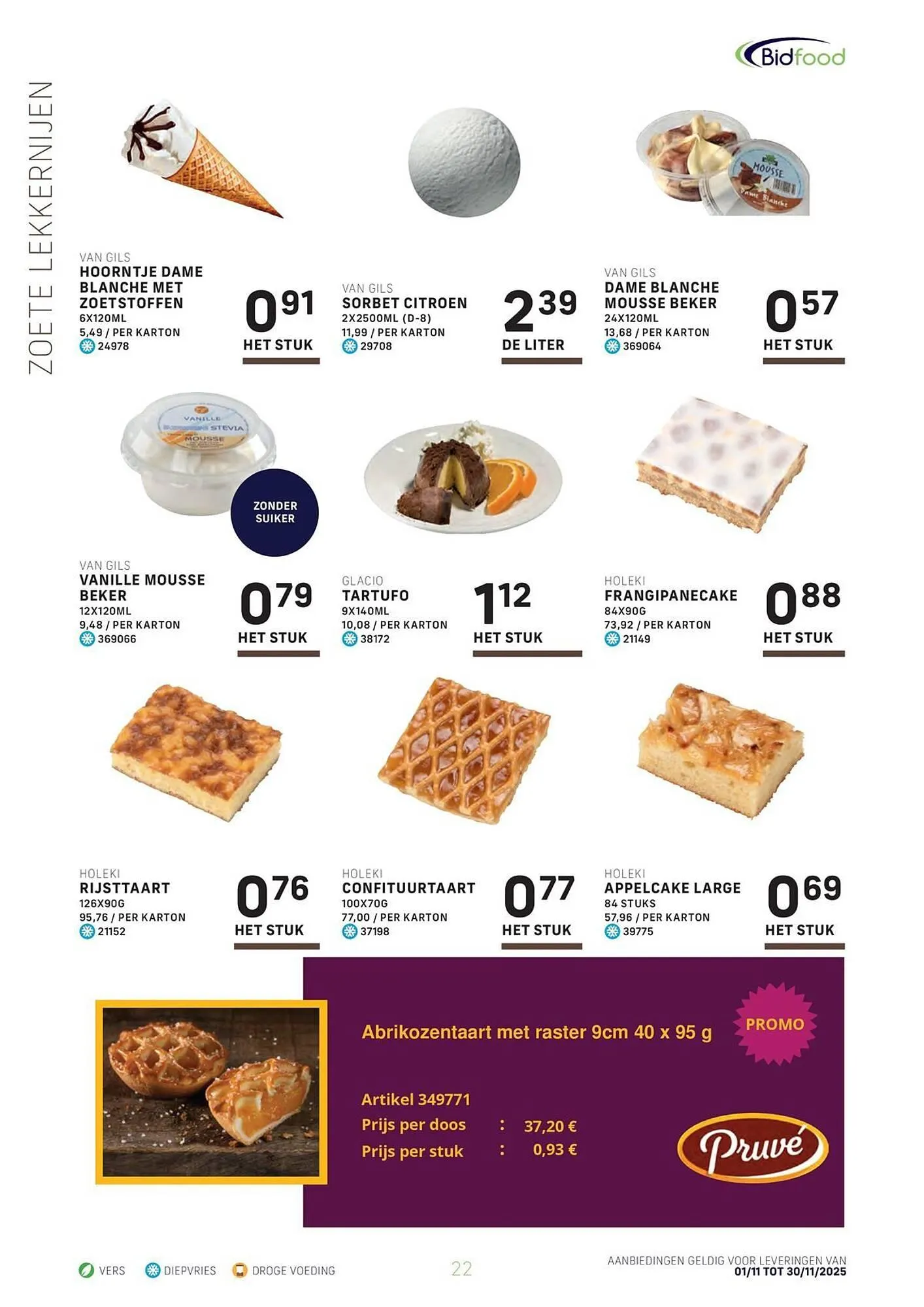Bidfood folder van 31 oktober tot 30 november 2025 - folder pagina 22
