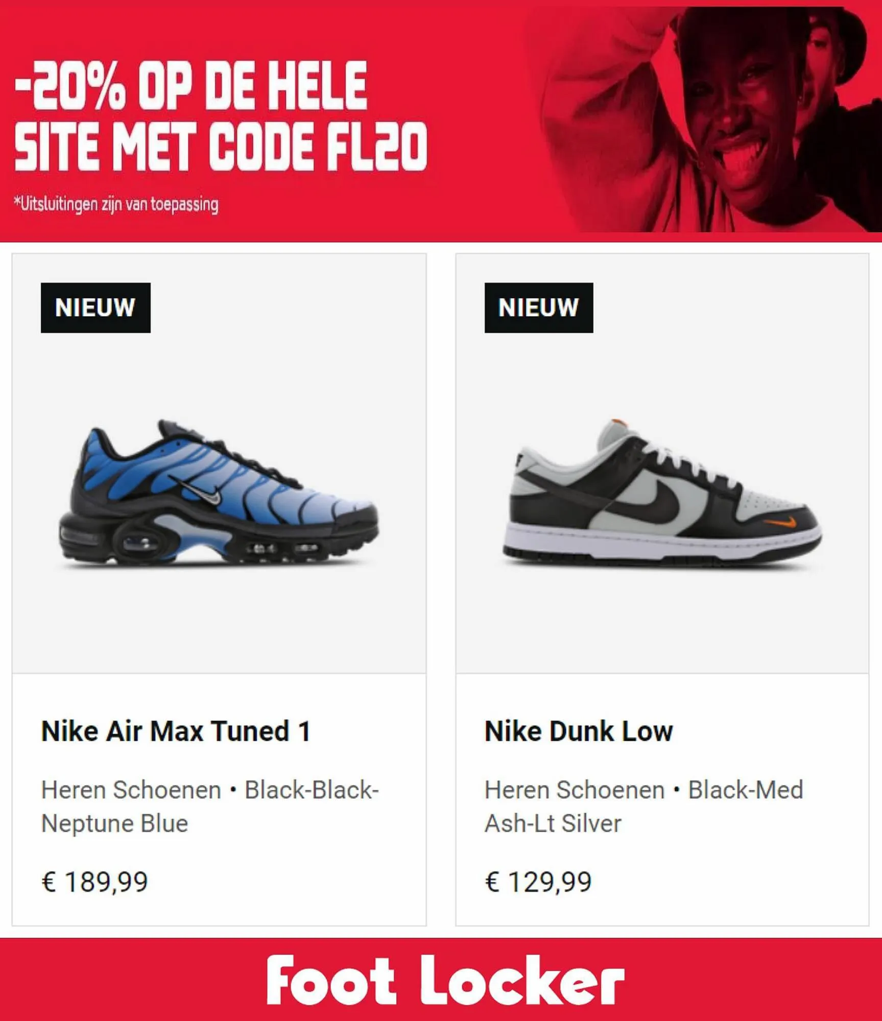 Foot Locker Folder van 20 juli tot 24 juli 2023 - folder pagina 2