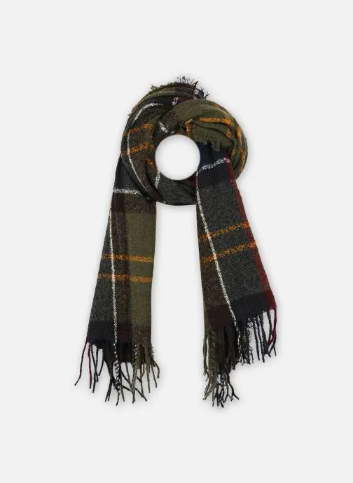 Barbour Tartan Boucle Scarf Multicolor