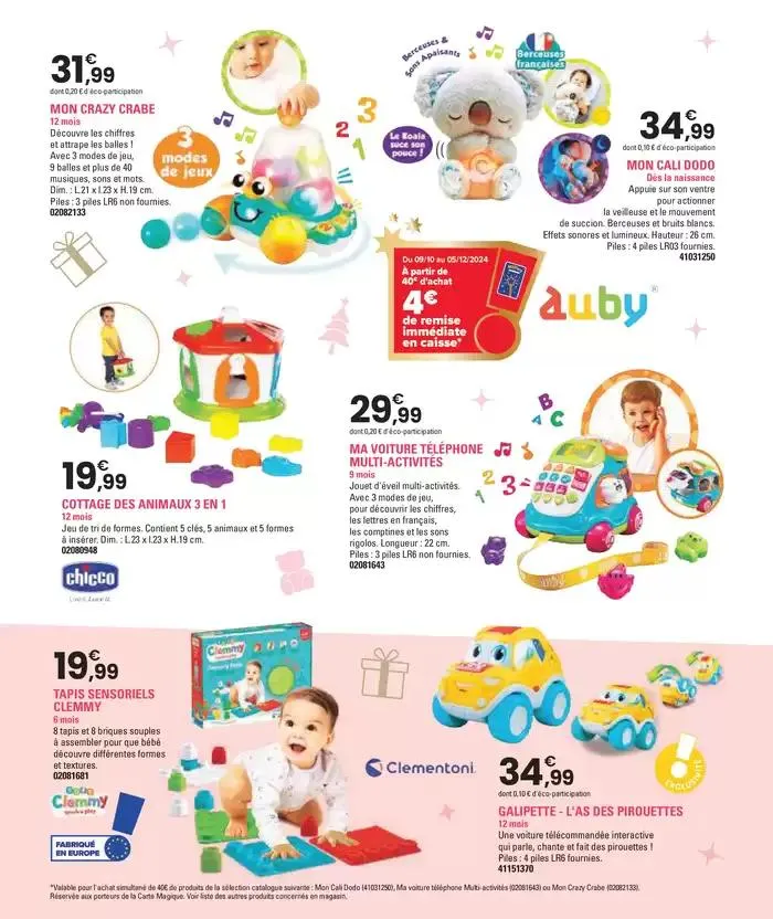 Jouez À L'infin van 29 oktober tot 5 december 2024 - folder pagina 16