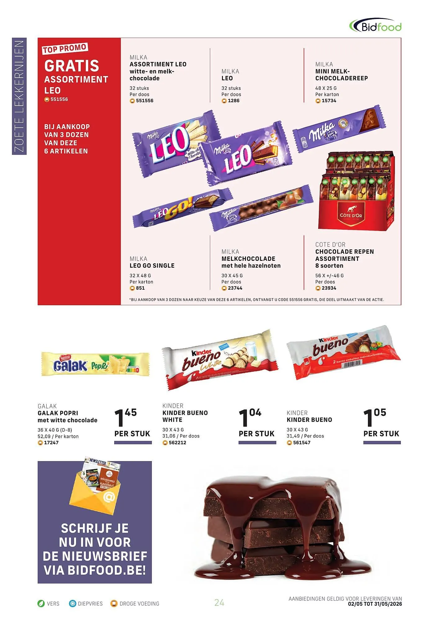 Bidfood folder van 2 mei tot 31 mei 2026 - folder pagina 24