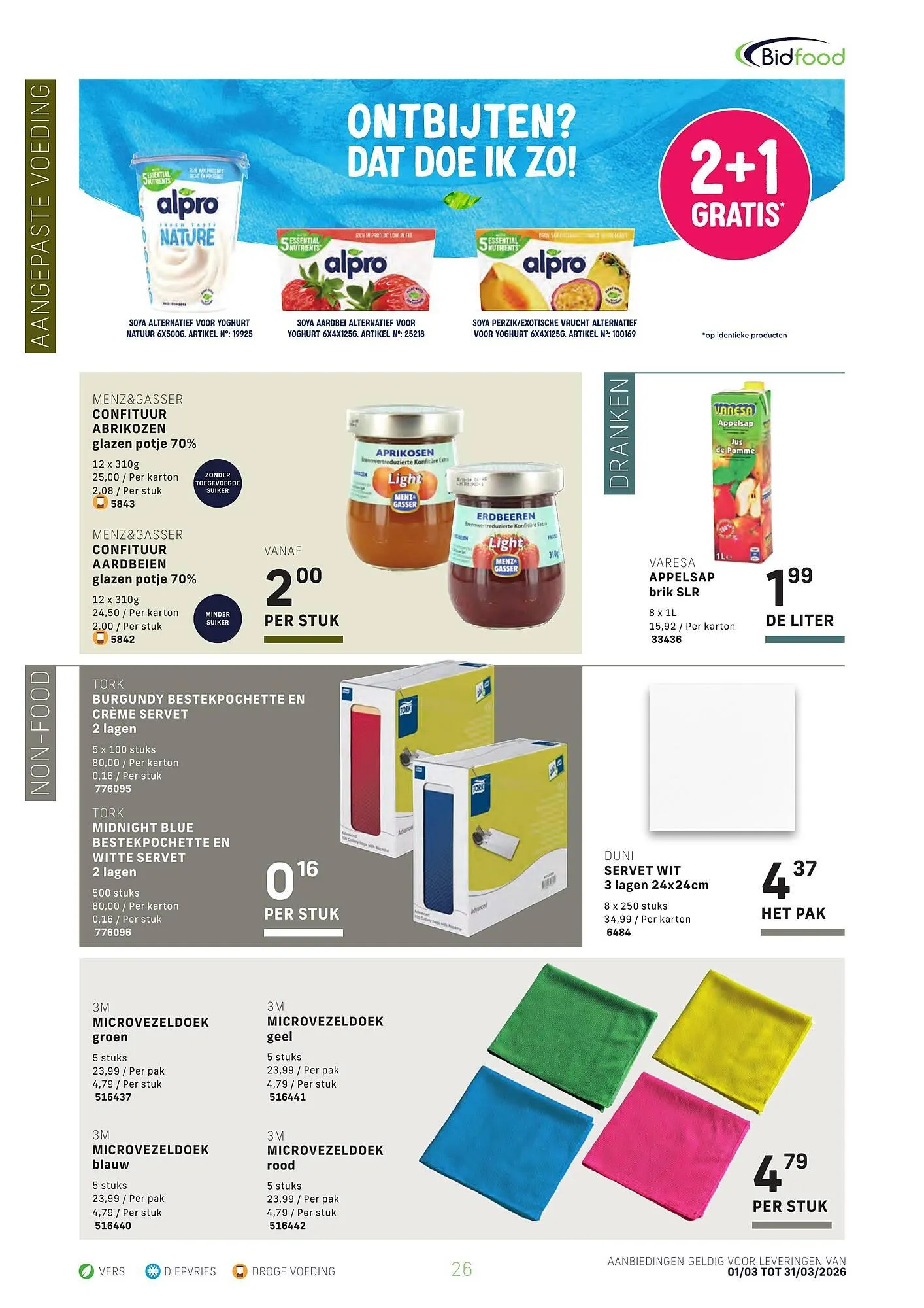 Bidfood folder van 1 maart tot 31 maart 2026 - folder pagina 26