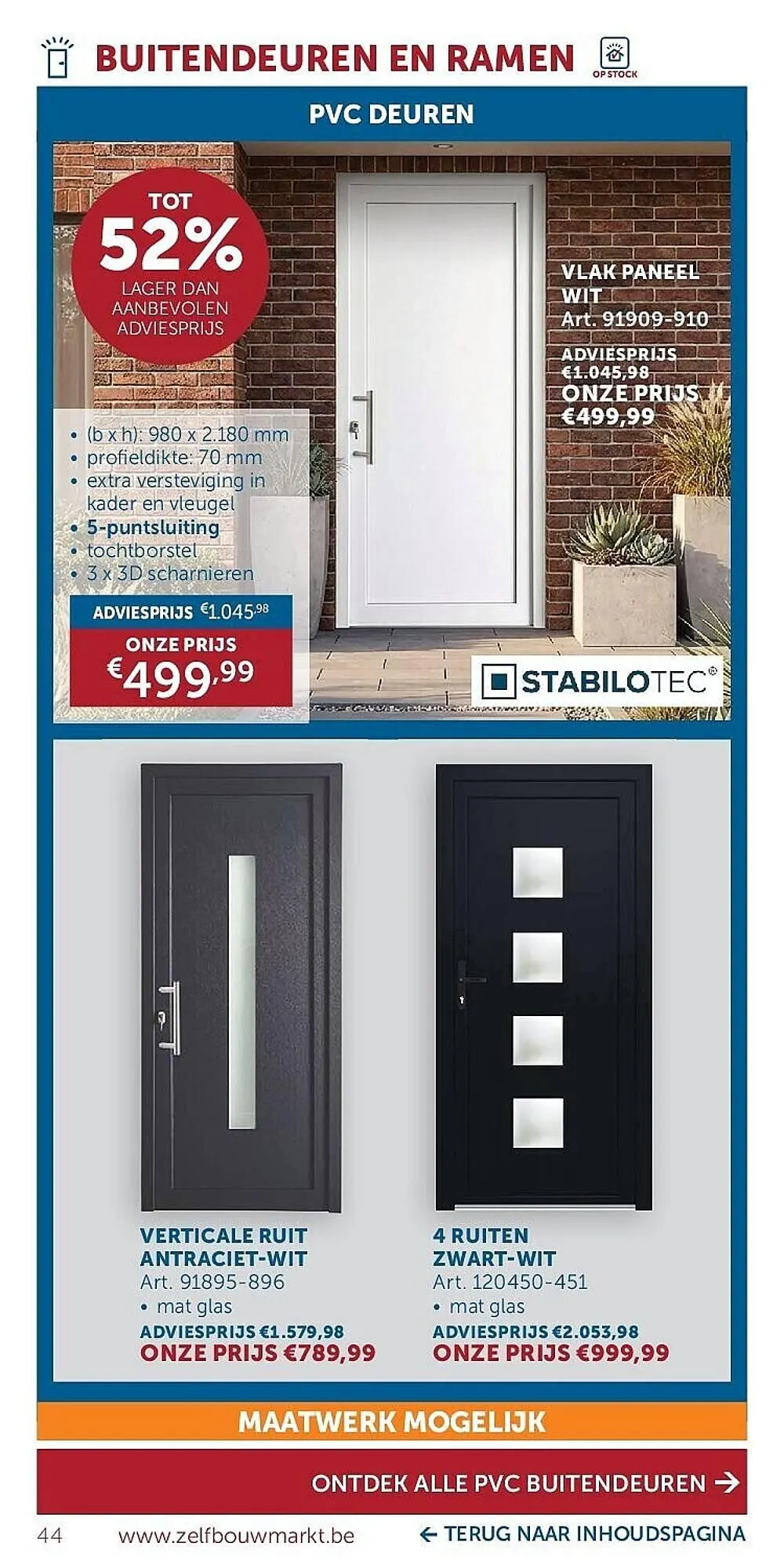 Zelfbouwmarkt folder van 24 maart tot 20 april 2026 - folder pagina 44