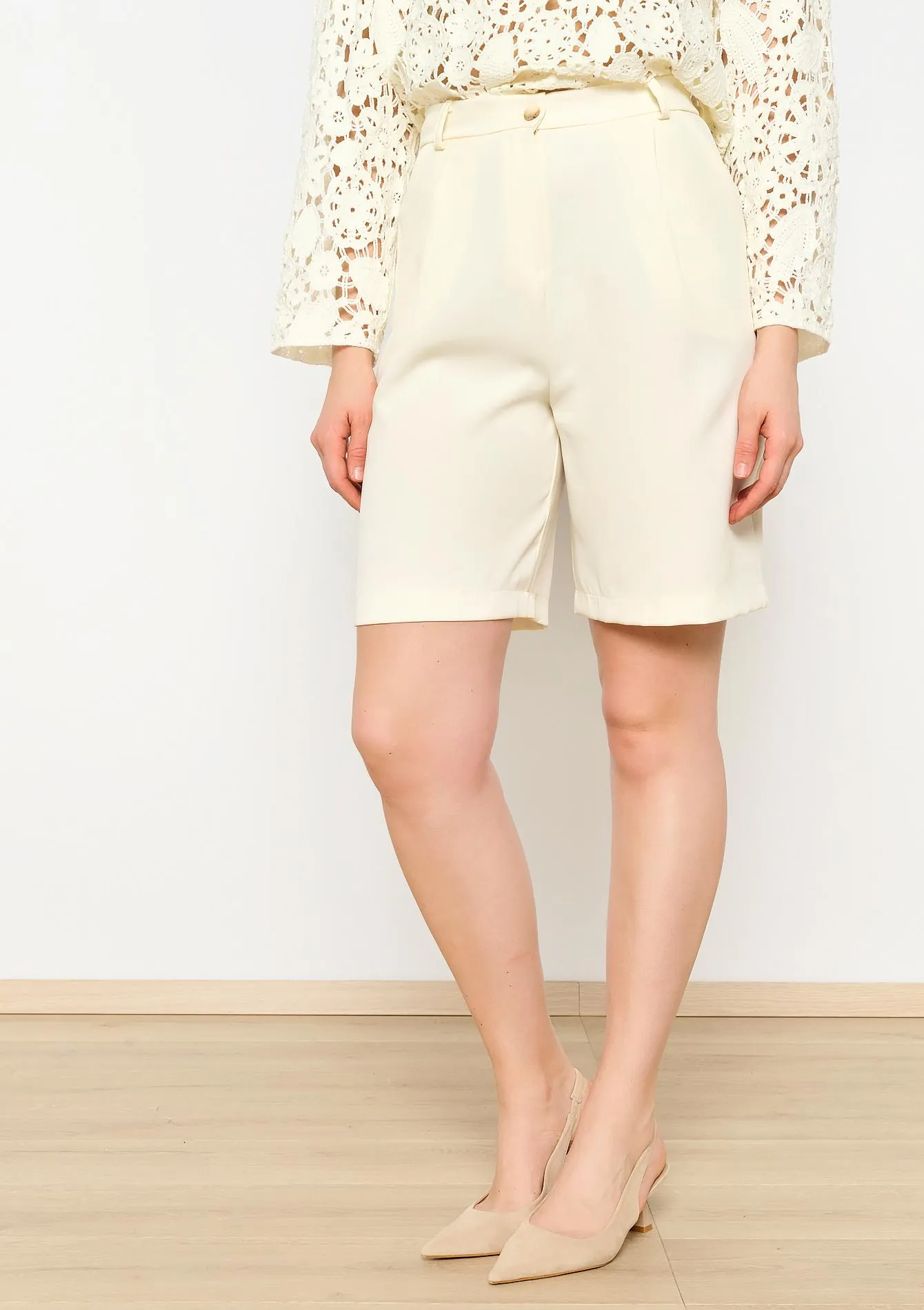 Tailored bermuda shorts