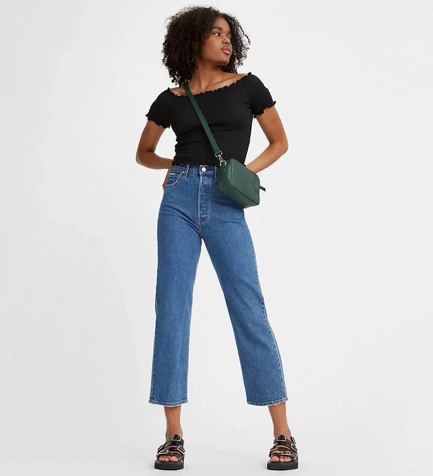 Ribcage Straight Ankle Jeans