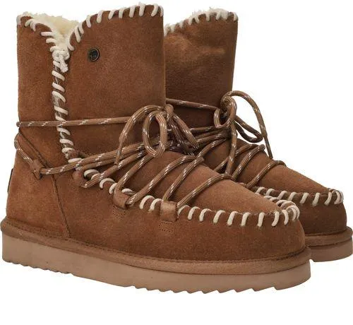 Warmbat Waturra Boots Cognac Dames