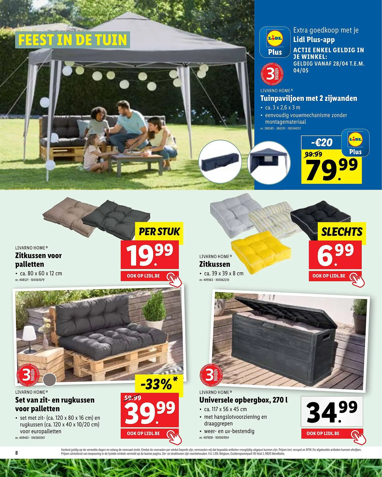 Lidl Tuin Folder van 26 juli tot 22 juli 2023 - folder pagina 8