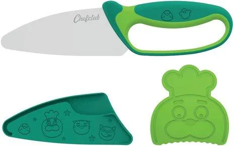 CHEFCLUB KIDS - COUTEAU DU CHEF VERT
