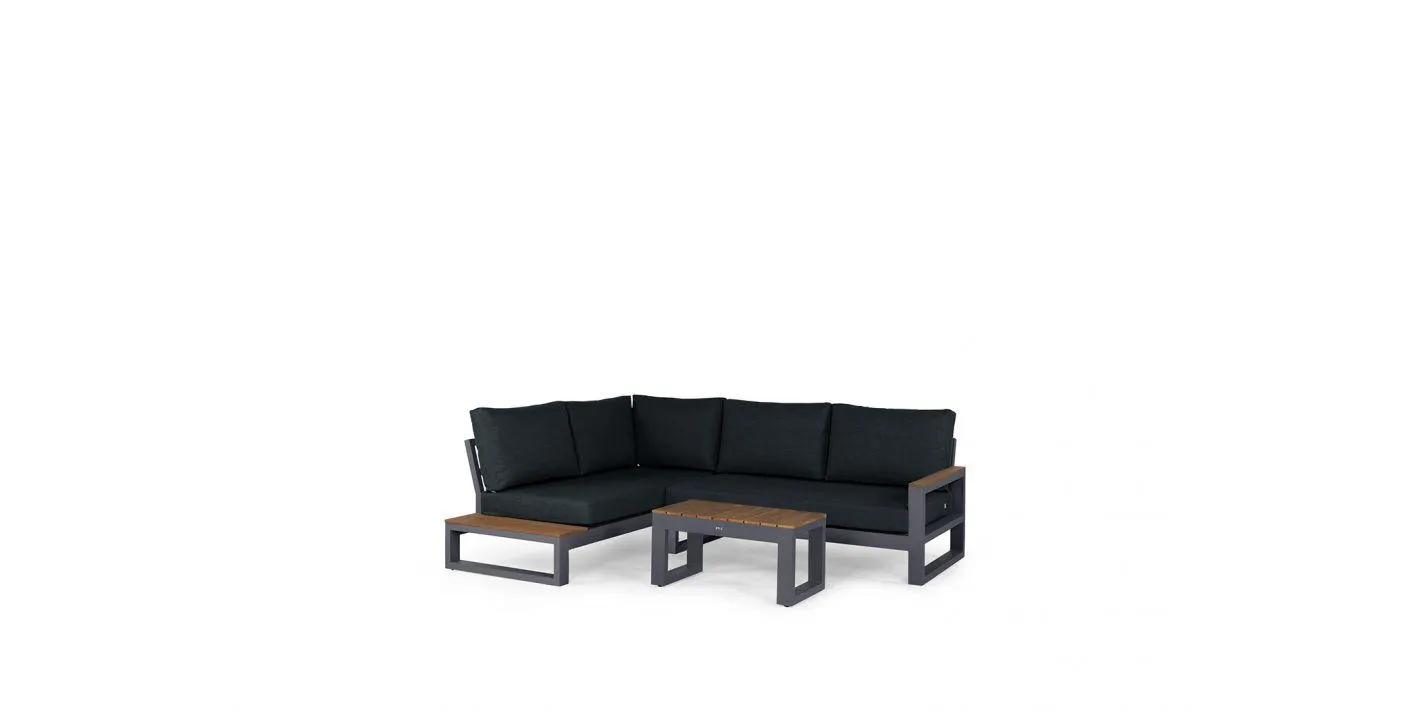 Loungeset Soho 4 personen - Chaise opstelling