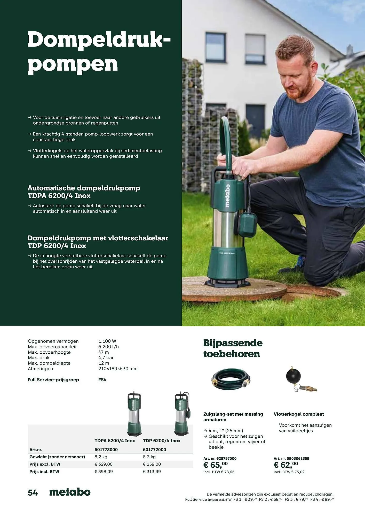 Metabo folder van 17 september tot 31 maart 2026 - folder pagina 54
