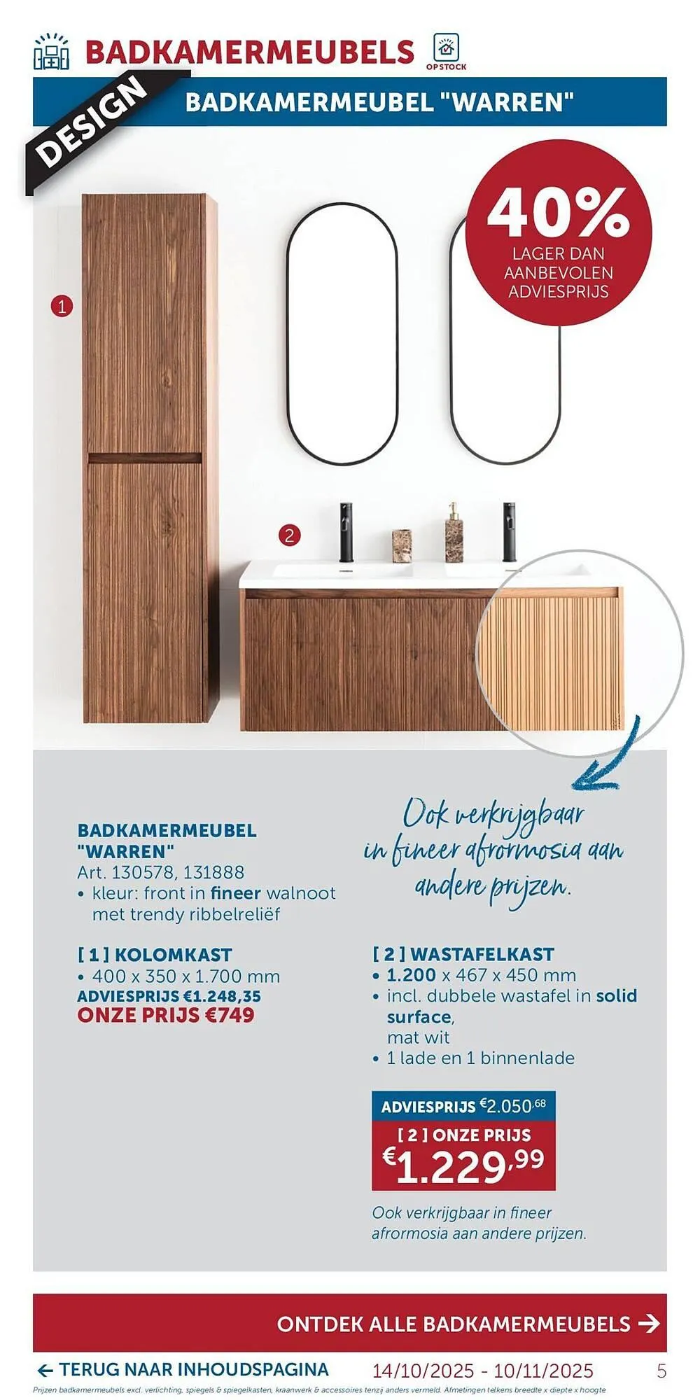 Zelfbouwmarkt folder van 14 oktober tot 10 november 2025 - folder pagina 5