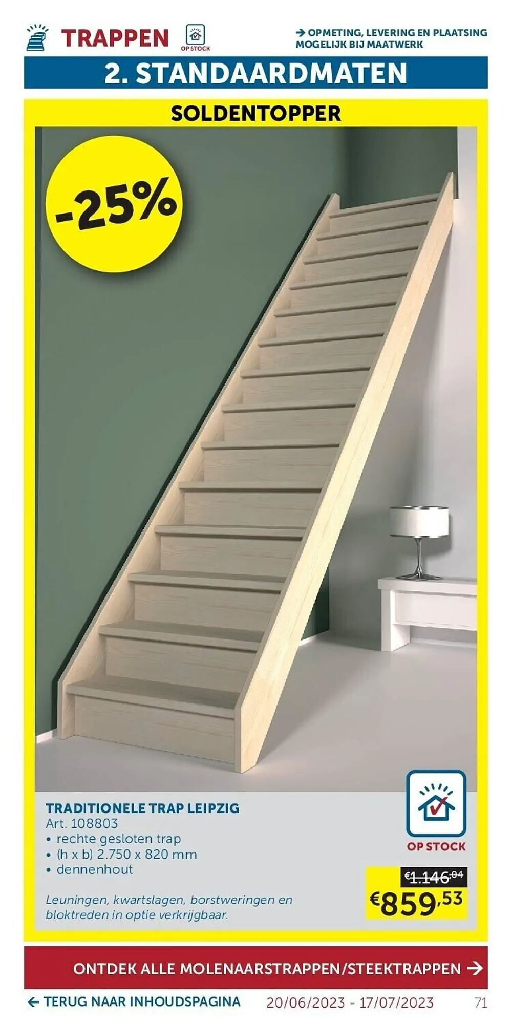 Zelfbouwmarkt folder van 20 juni tot 17 juli 2023 - folder pagina 71