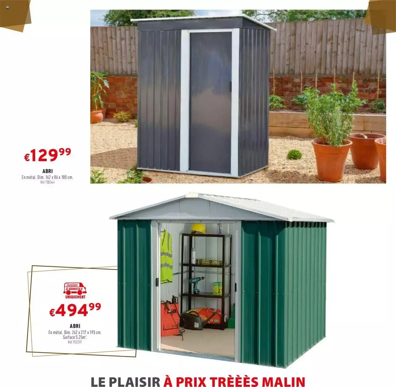 Trafic folder/publicité - Abris de Jardin van 1 januari tot 31 december 2023 - folder pagina 5