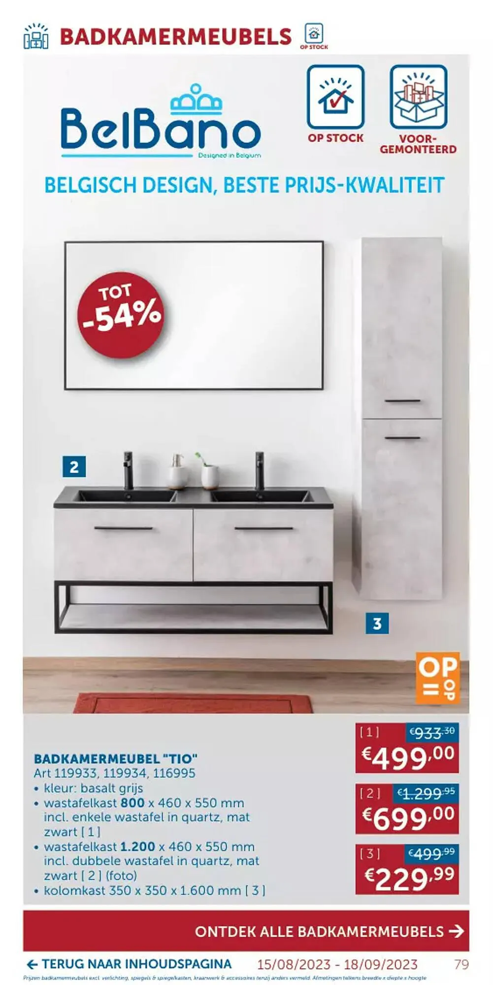 Zelfbouwmarkt folder van 15 augustus tot 18 september 2023 - folder pagina 79