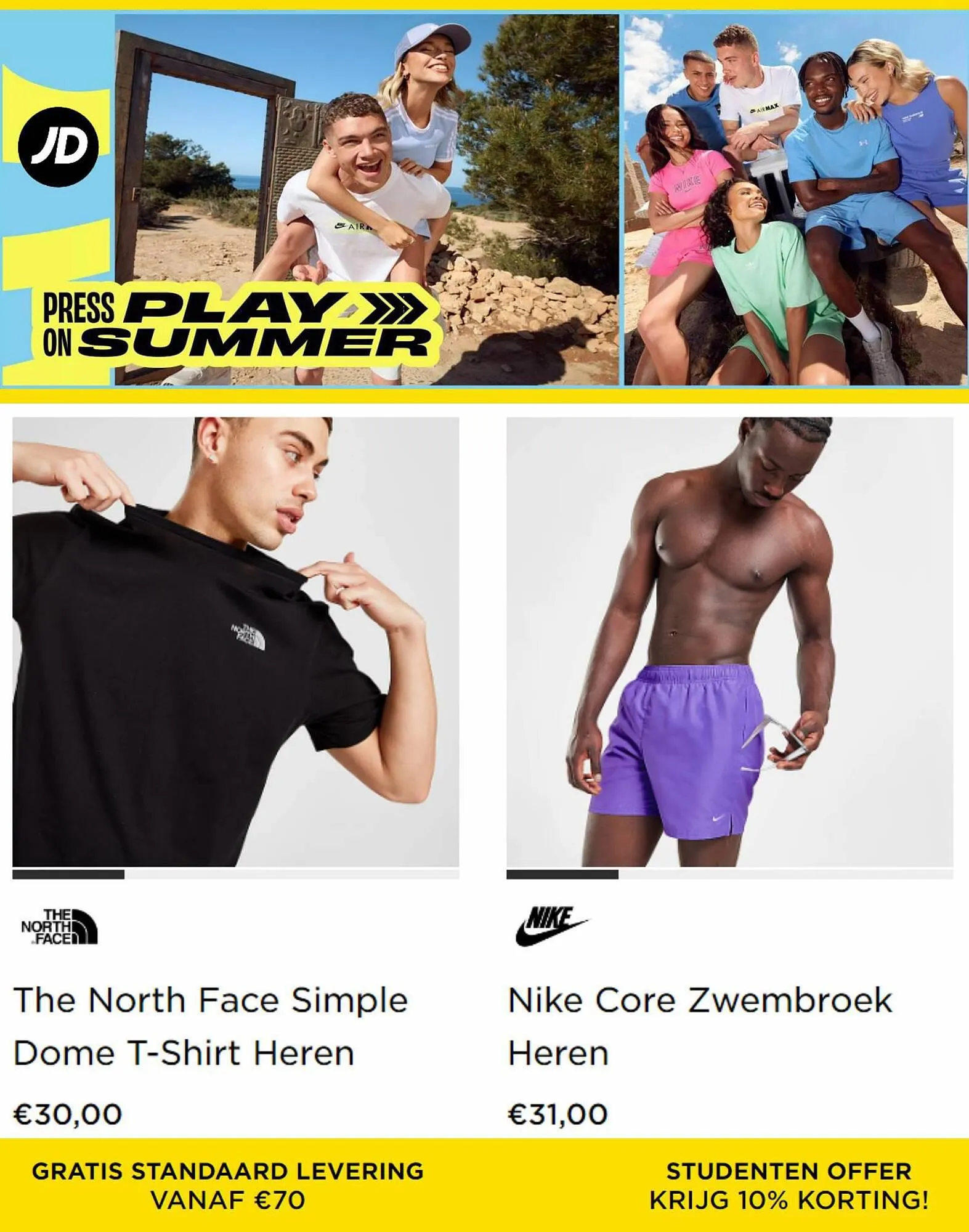 JD Sports folder van 19 juli tot 25 juli 2023 - folder pagina 2