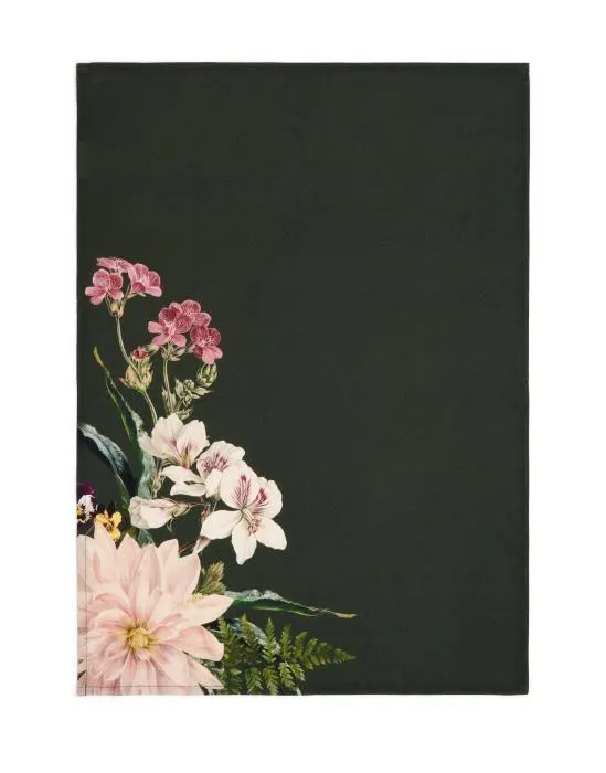 ESSENZA Gallery Donkergroen Theedoek 50 x 70 cm
