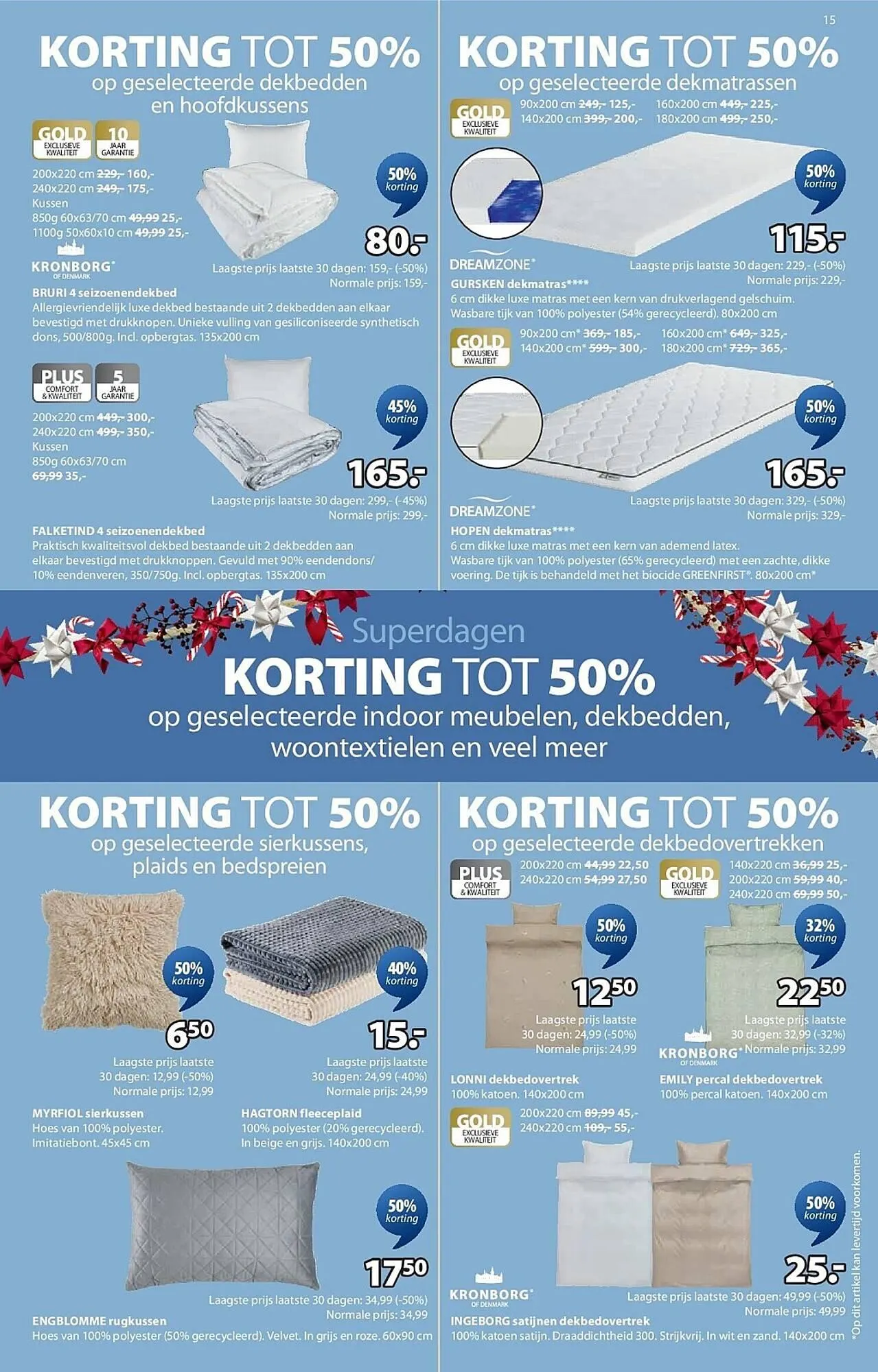 Jysk folder van 8 december tot 1 januari 2026 - folder pagina 16