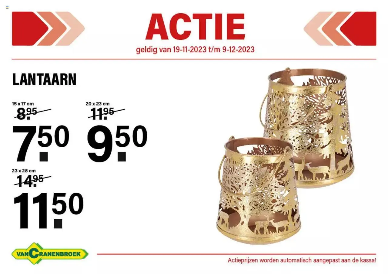 Van Cranenbroek folder / publicité van 9 december tot 31 december 2023 - folder pagina 16