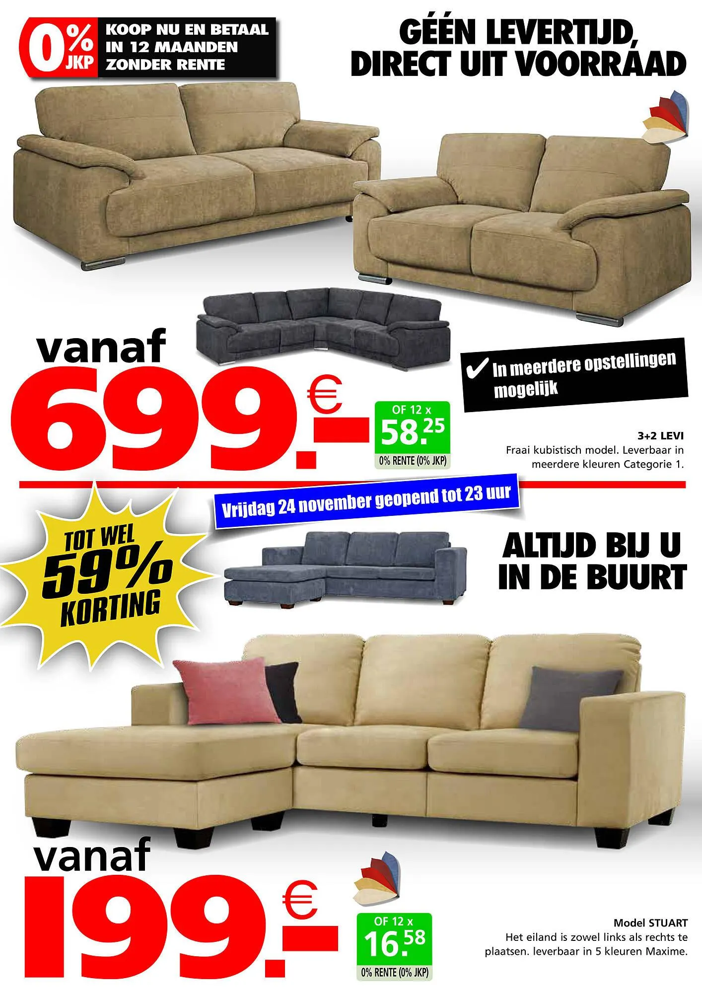 Seats And Sofas Folder van 20 november tot 24 november 2023 - folder pagina 8