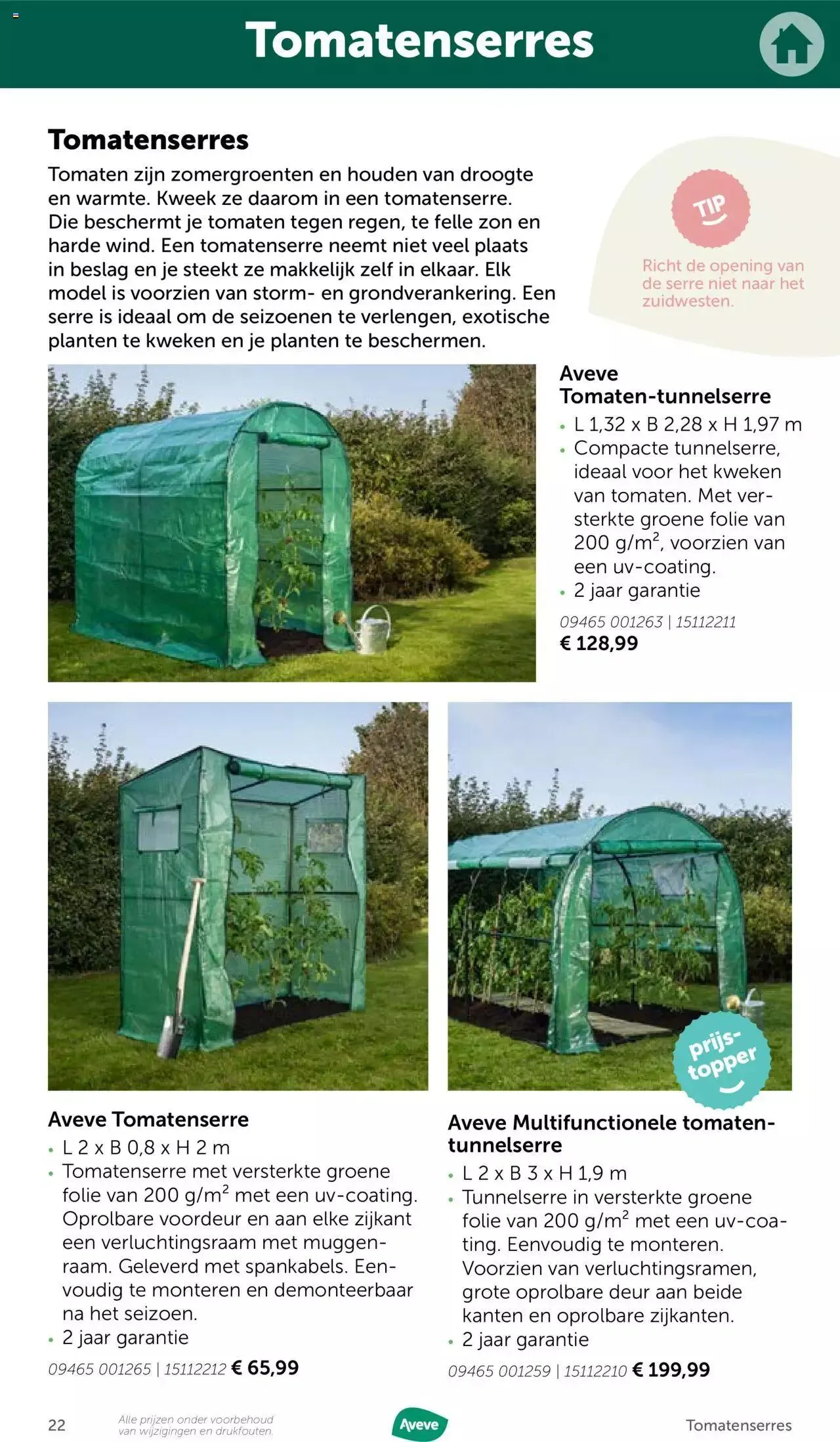 Aveve - Gids kweekplezier van 23 maart tot 31 december 2023 - folder pagina 22