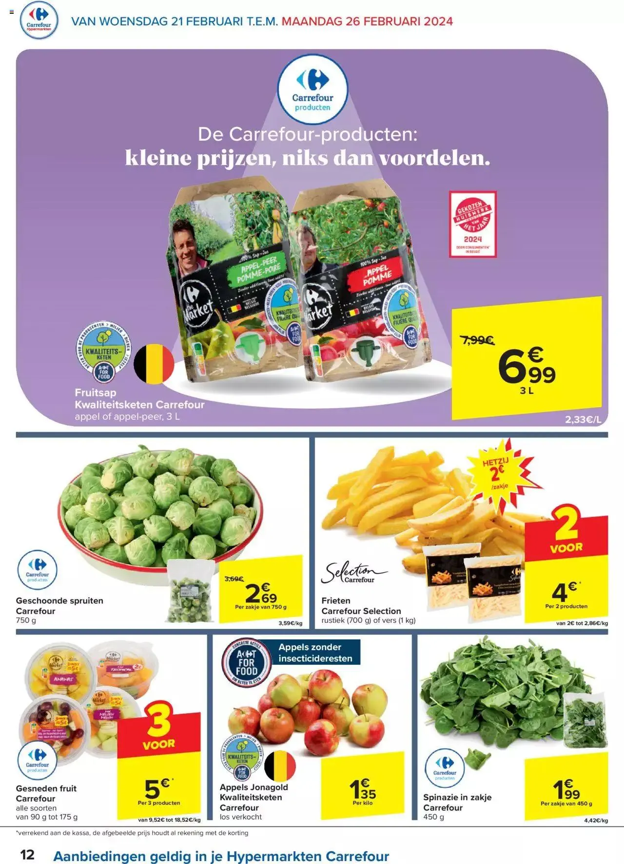 Carrefour folder week 08 van 4 maart tot 24 februari 2024 - folder pagina 12