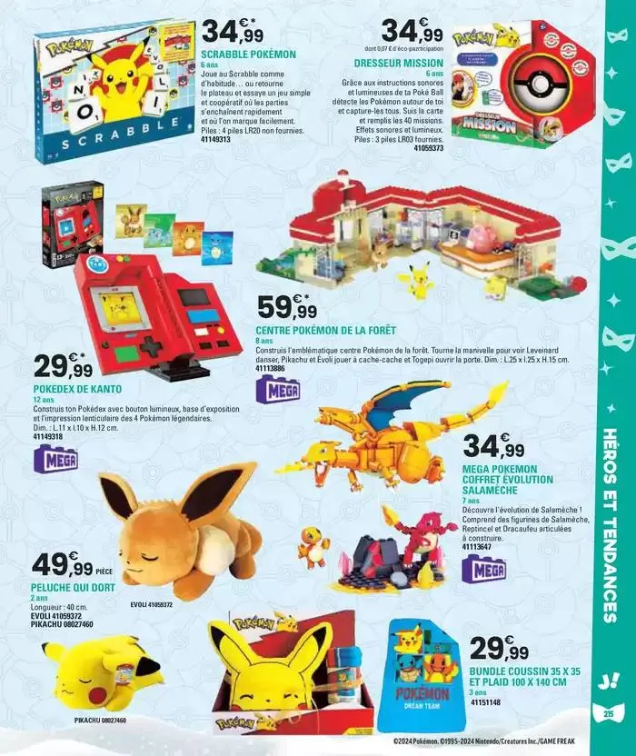 Jouez À L'infin van 29 oktober tot 5 december 2024 - folder pagina 215