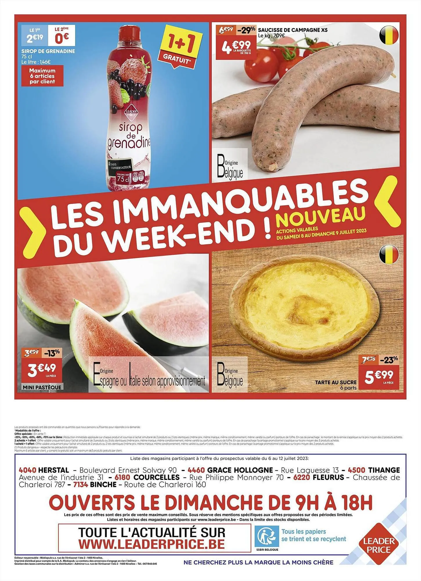 Leader Price folder van 6 juli tot 12 juli 2023 - folder pagina 8
