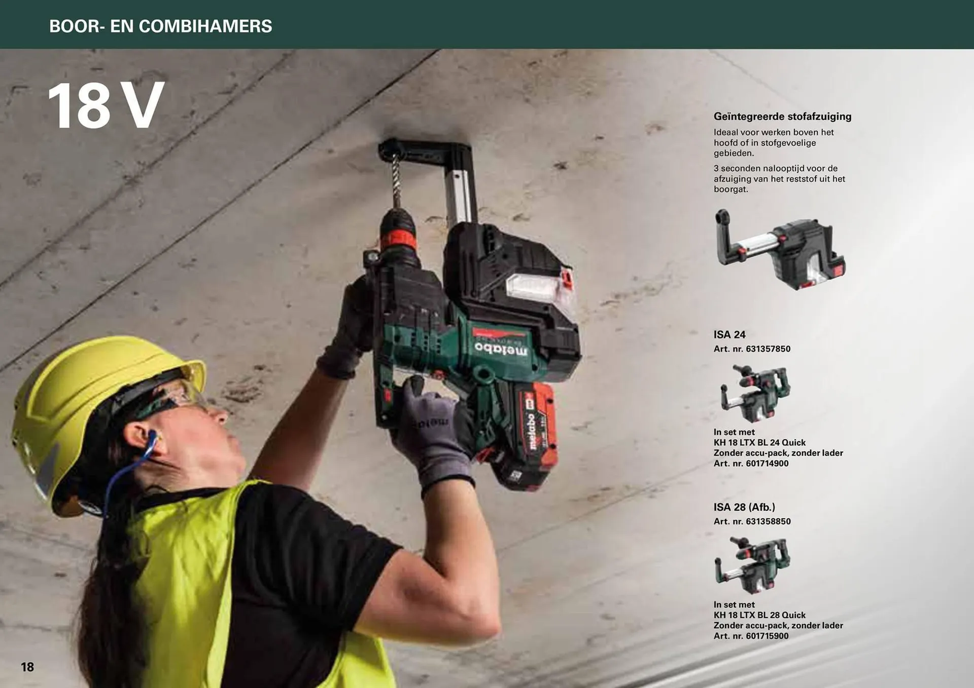 Metabo folder van 7 maart tot 31 december 2024 - folder pagina 18