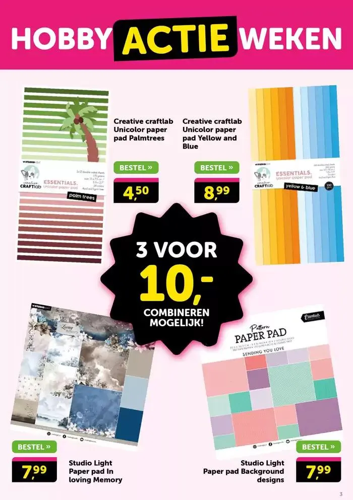 Hobby Weken van 1 februari tot 9 februari 2025 - folder pagina 3