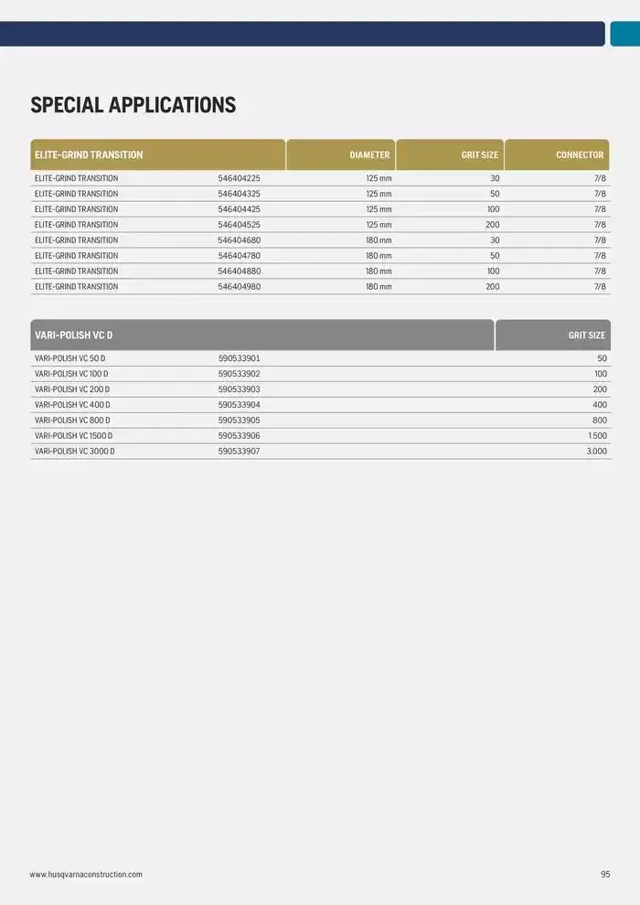 Catalogus Produit Construction 2025 van 4 februari tot 4 februari 2026 - folder pagina 95