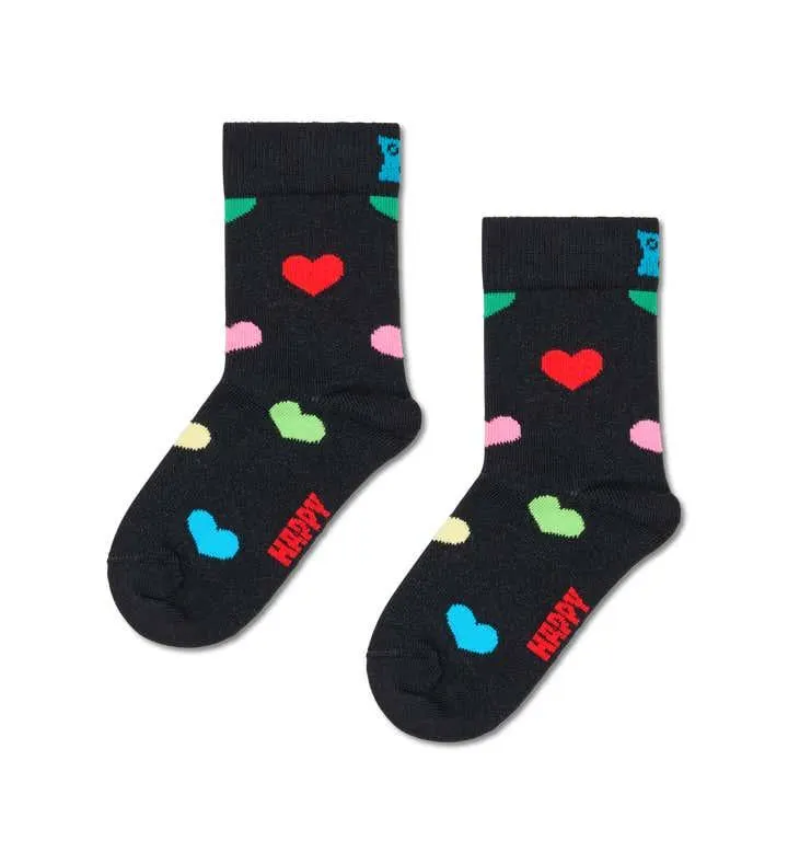 Kids Heart In Heart Sock