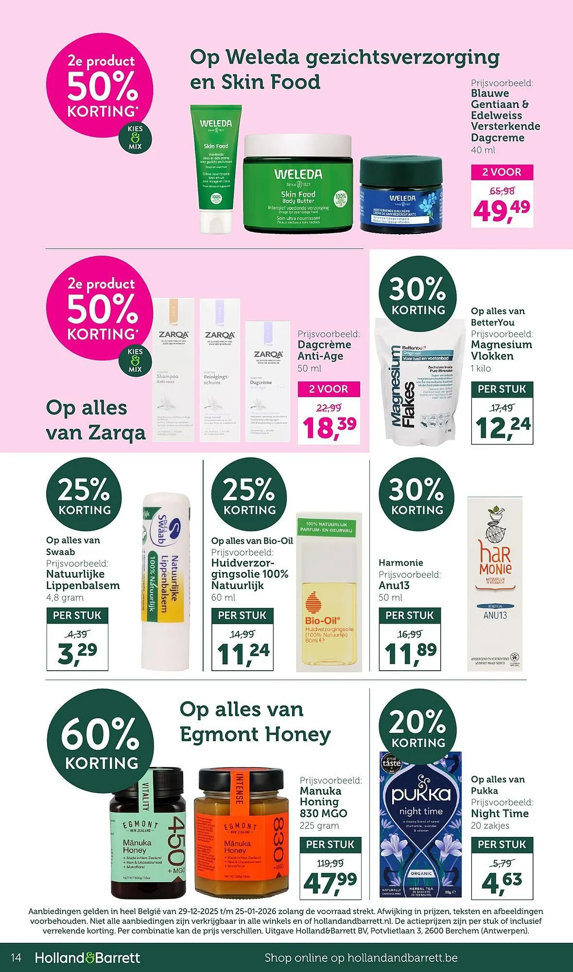 Holland & Barrett folder van 19 januari tot 25 januari 2026 - folder pagina 14