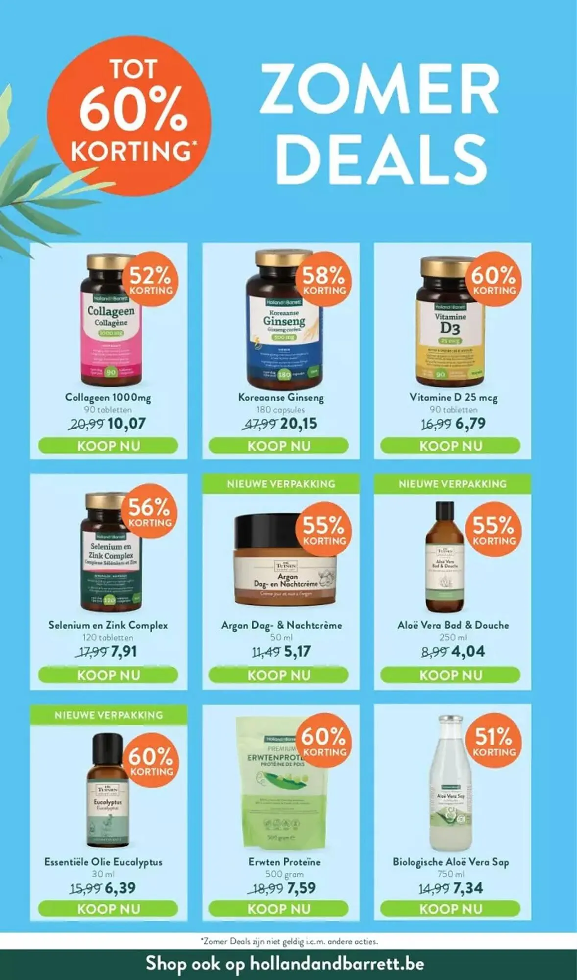 Holland & Barrett Folder van 24 augustus tot 30 september 2023 - folder pagina 10