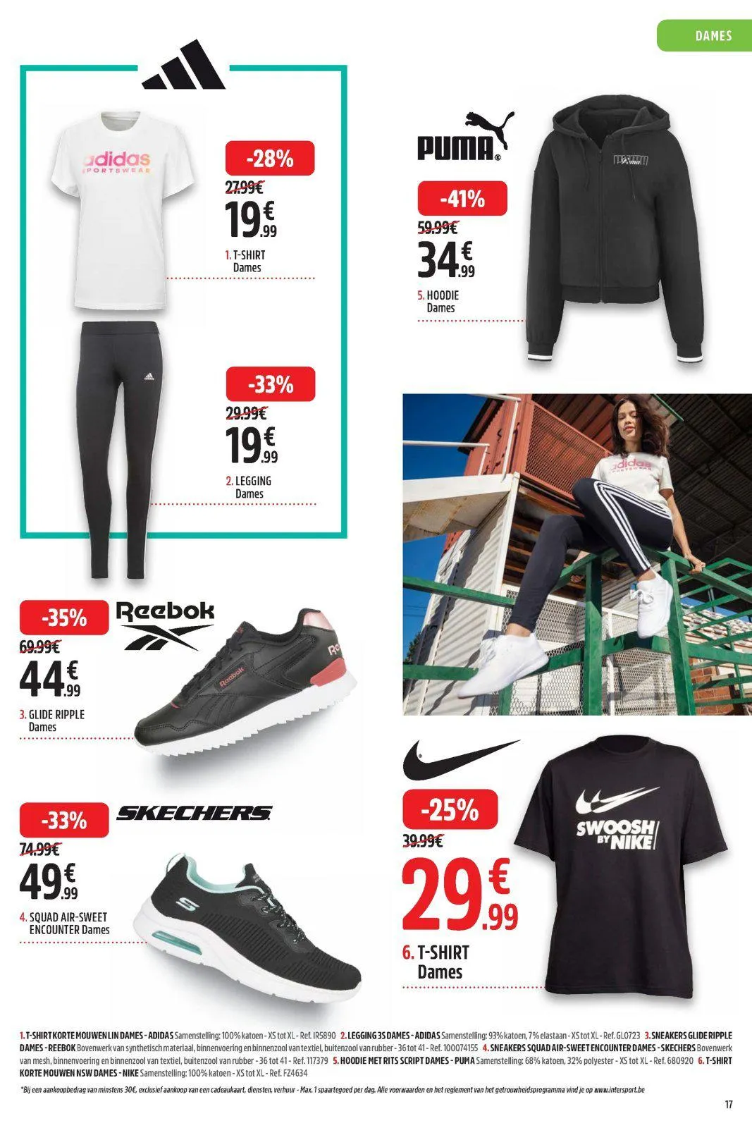 Intersport folder tot 24.03.2024 van 20 maart tot 24 maart 2024 - folder pagina 17