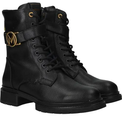 Mexx Kimberly Glad Veterboots Zwart Dames