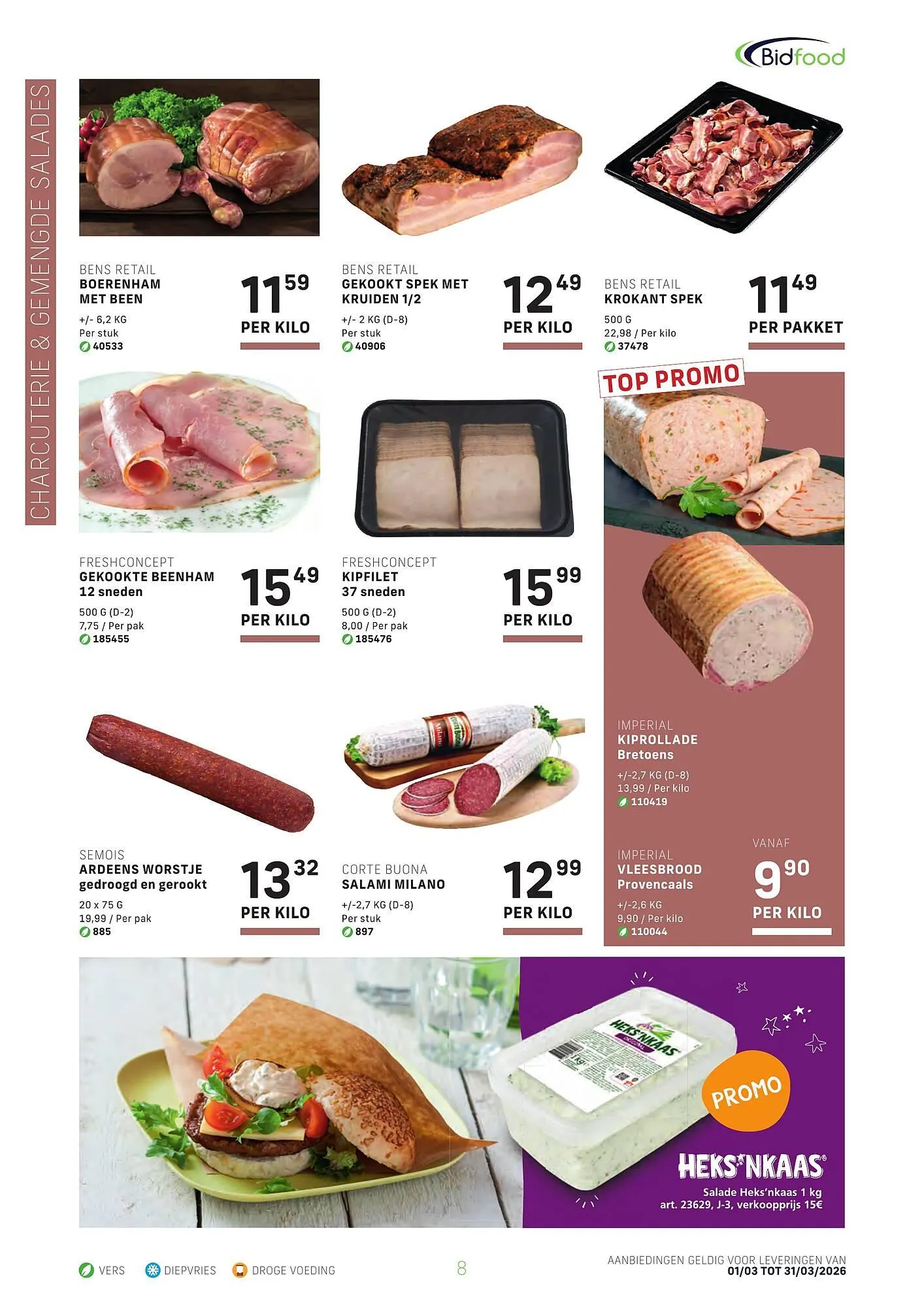 Bidfood folder van 1 maart tot 31 maart 2026 - folder pagina 8