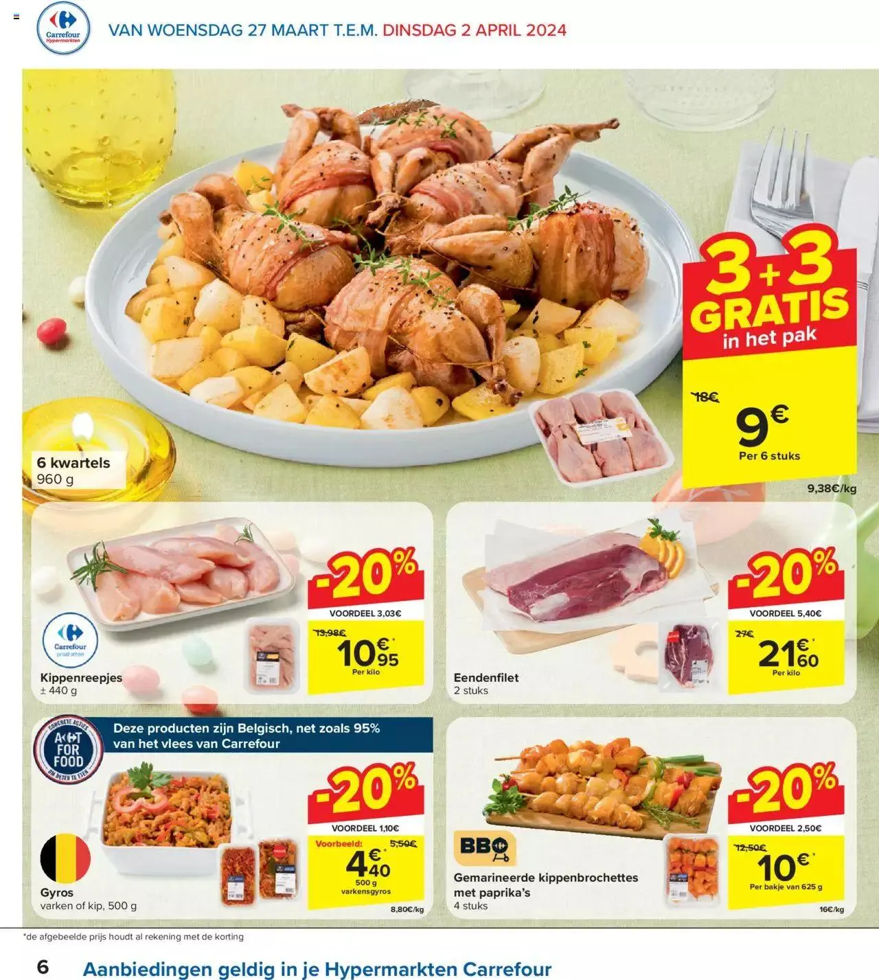 Carrefour folder week 13 van 8 april tot 30 maart 2024 - folder pagina 6