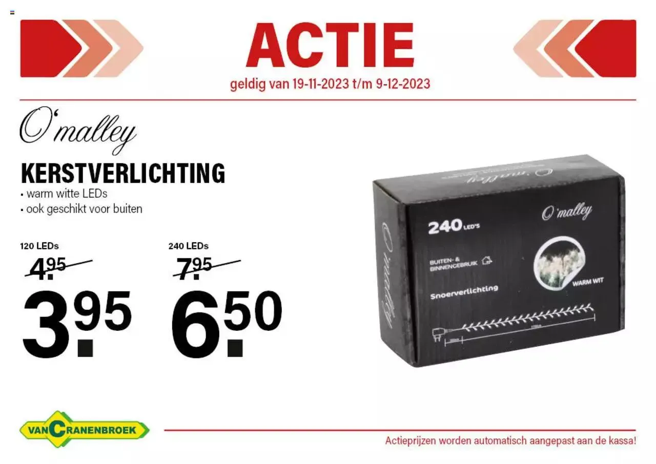Van Cranenbroek folder / publicité van 9 december tot 31 december 2023 - folder pagina 8