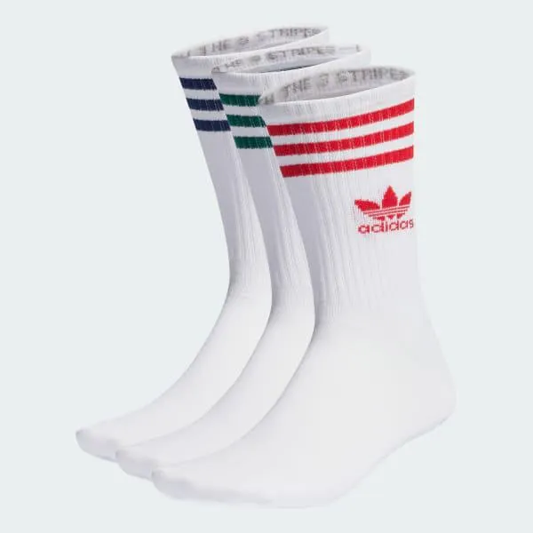 Mid Cut Crew Socks 3 Pairs