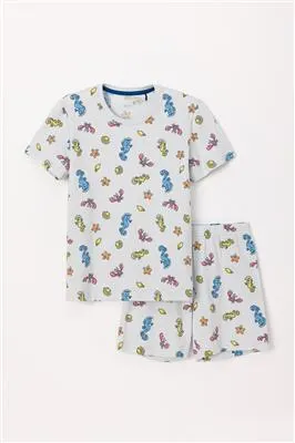 Pyjama Woody - zeepaardjes print
