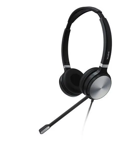 Yealink UH36 Dual Headset Bedraad Hoofdband Kantoor/callcenter USB Type-A Zwart, Zilver