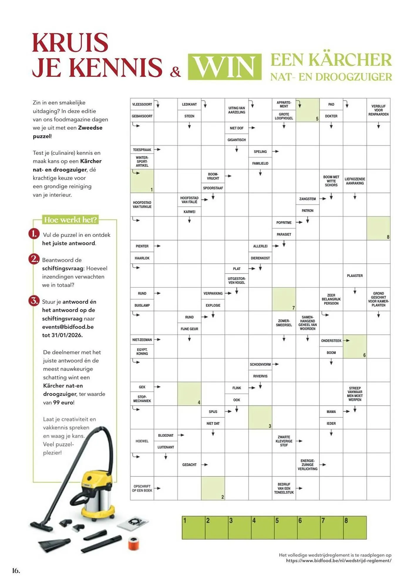 Bidfood magazine van 12 januari tot 25 februari 2026 - folder pagina 16