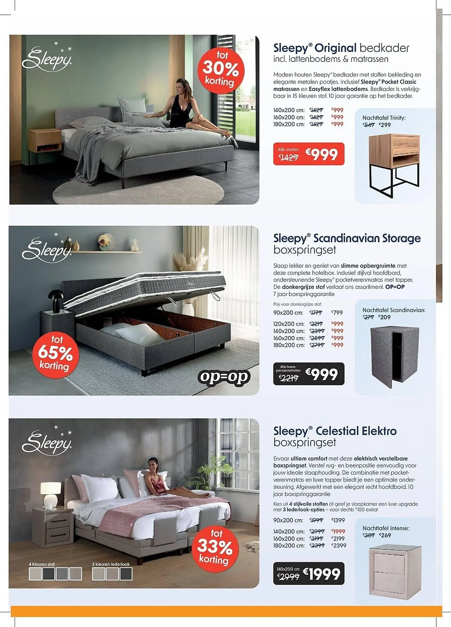 Sleepworld folder van 1 november tot 30 november 2025 - folder pagina 2