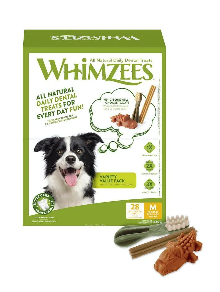 WHIMZEES Variety Box 28st - M
