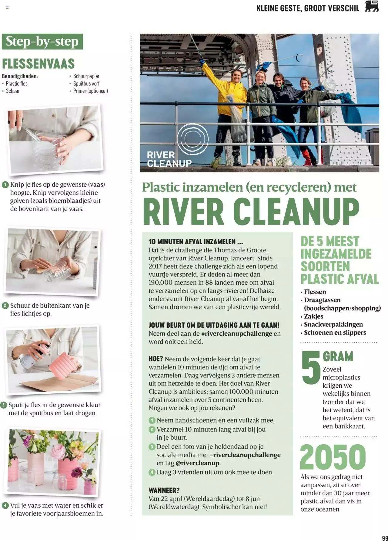 Delhaize Magazine N°69 NL van 31 mei tot 31 december 2023 - folder pagina 99