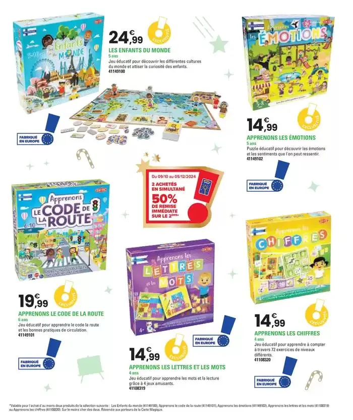 Jouez À L'infin van 29 oktober tot 5 december 2024 - folder pagina 66