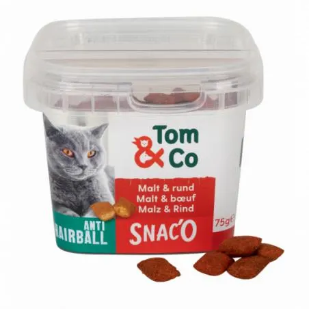 Tom&Co Snack Anti Hairball 75G