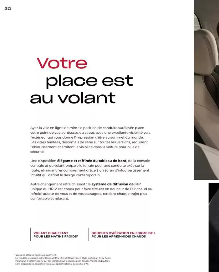 Honda HR-V E:HEV Full Hybrid van 21 november tot 21 november 2025 - folder pagina 30