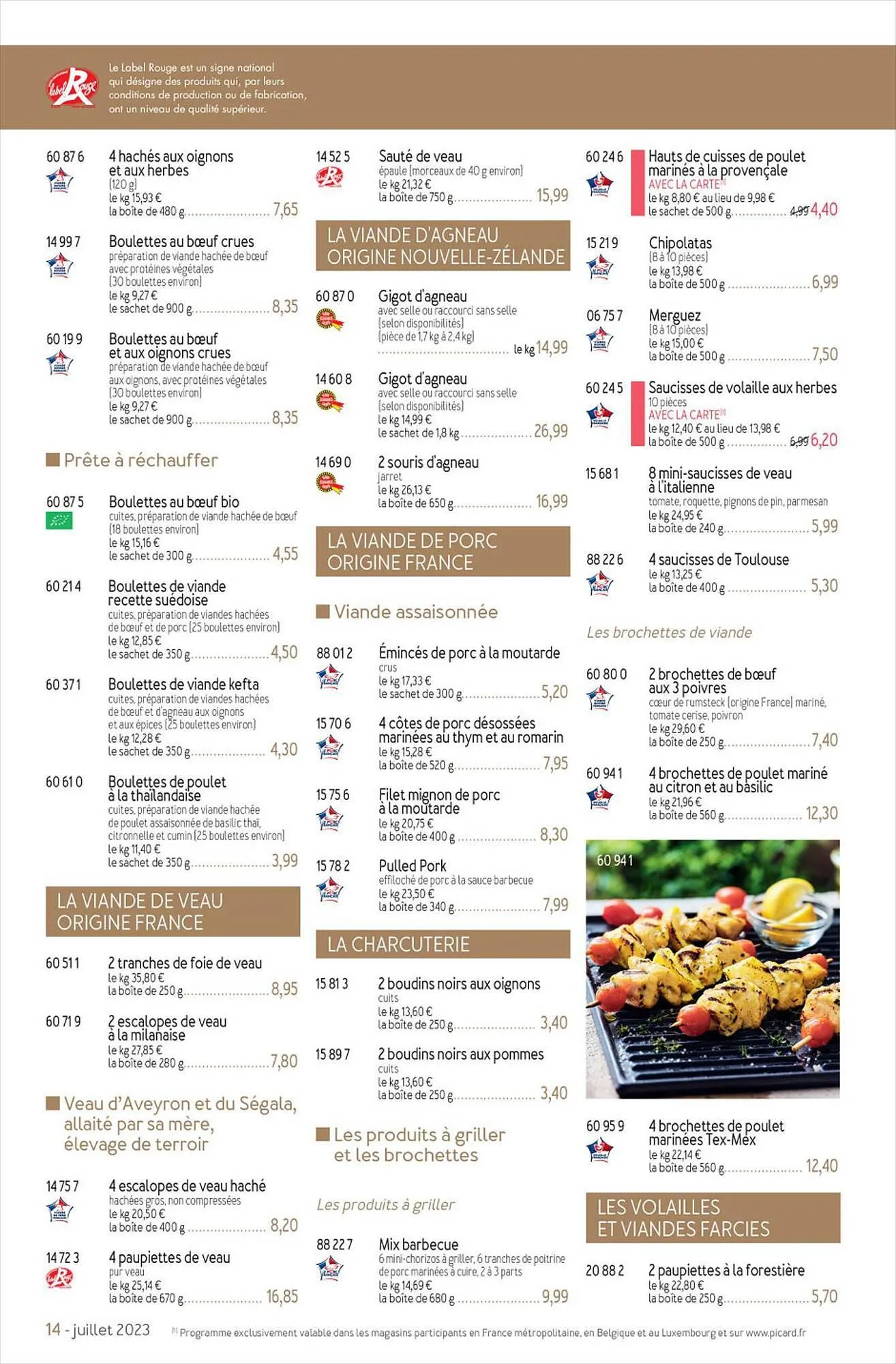 Picard folder van 3 juli tot 30 juli 2023 - folder pagina 14